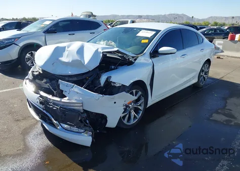 2016 Chrysler 200 C Platinum from USA, damaged, VIN 1C3CCCCGXGN181981